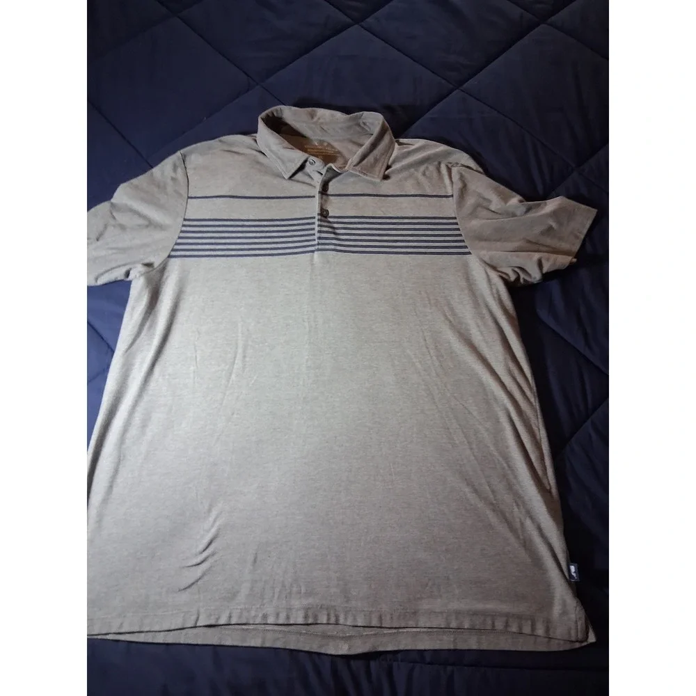 Vineyard Vines Mens XL Polo Bundle Edgartown Palmero Grey Blue Striped Shirts
